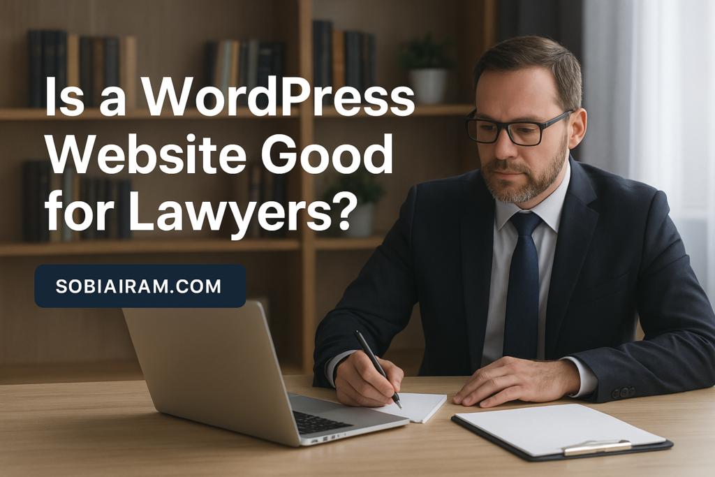 WordPress website for lawyers